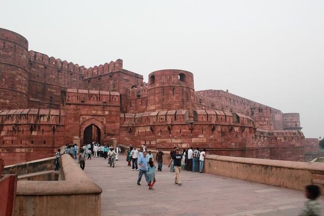 2-Day Tour to The Taj Mahal, Agra from Mumbai with Both Side Commercial Flights - Mehtab Bagh and the Taj Mahal from across the river
