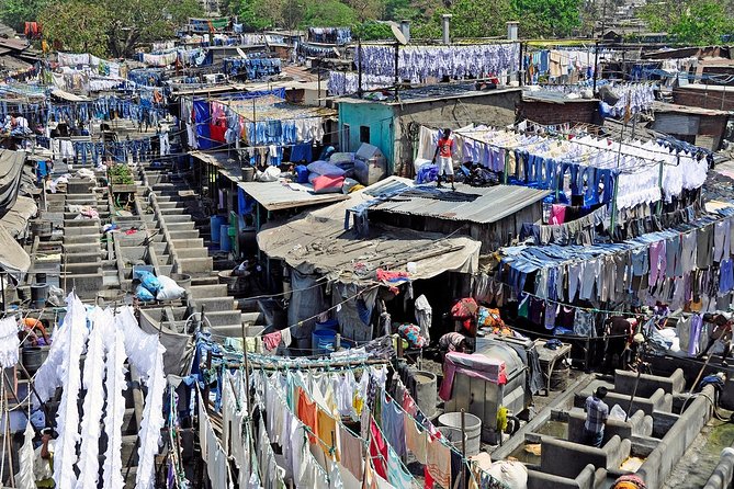 Dhobi Ghat (Open Air Laundry) with Dharavi Slum Guided Tour - Mahalaxmi Dhobi Ghat and the work of the dhobis
