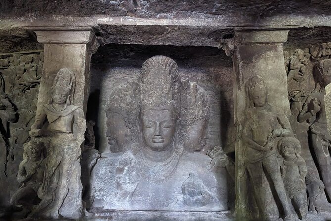 Elephanta Island Caves & Traditional Village Tour - Three hours with Shiva’s temple sculptures