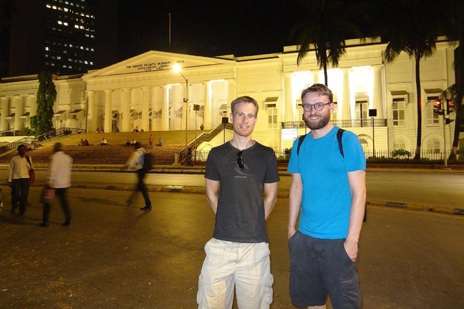 Guided Night Walking Tour in Mumbai - Explore the best nightlife with a local - Vasudev Balwant Phadke Road at night