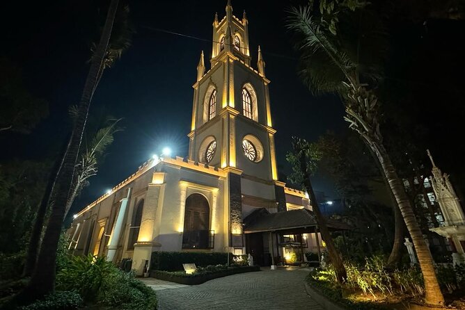 Mumbai By Night: Lights & Luminance - Malabar Hill: gardens, skyline, and Antilia