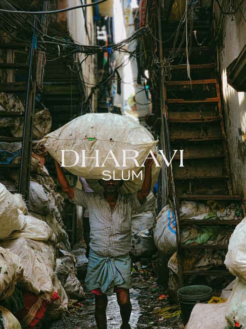 "Mumbai Dharavi Slum Tour" - Crossing into the residential area