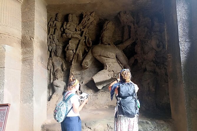 Mumbai Full-Day Sightseeing & Elephanta Caves Tour - Three hours at Elephanta Island