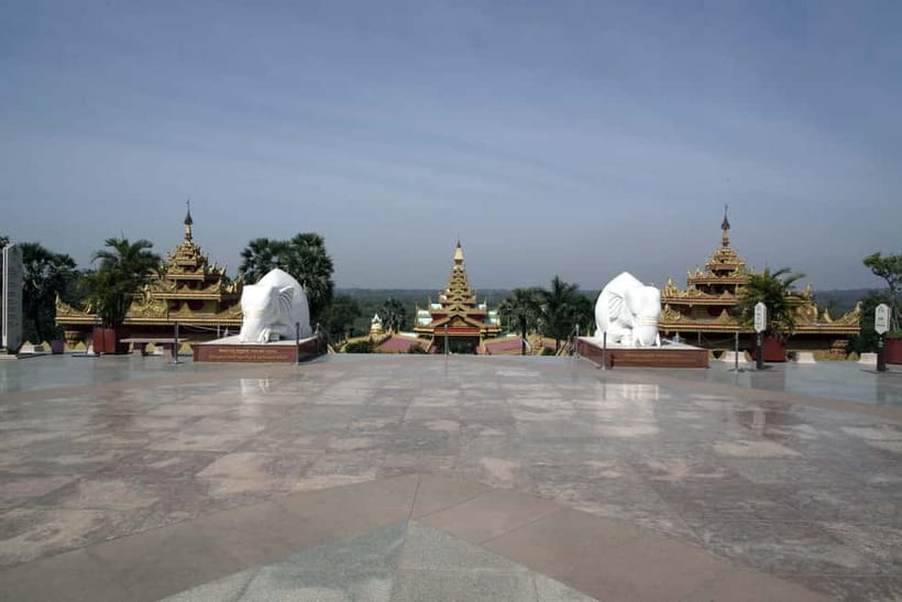 Mumbai Kanheri Caves & Vipassana Pagoda Tour - The Global Vipassana Pagoda near Gorai