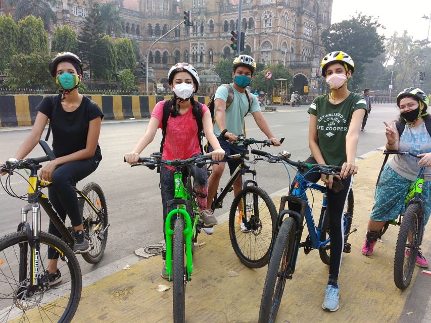 Mumbai: Morning Bicycle Tour - The bikes, helmets, and traffic need honest attention