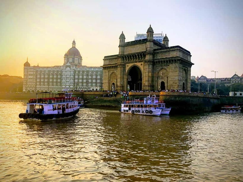 Mumbai Night Lights & Iconic Sights Tour - Walking past the BSE, Bombay High Court, and Rajabai Clock Tower