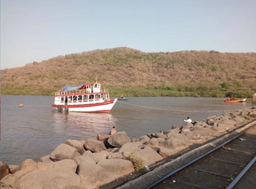 Private Elephanta Island Caves Tour with Village Tour - The island train and the walk to the caves