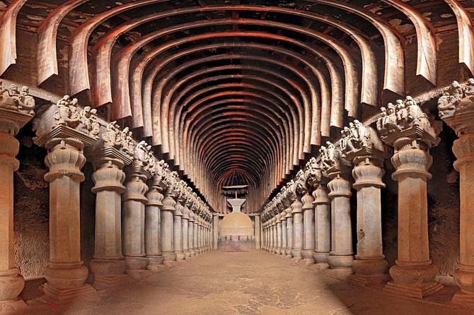 Private Half-Day Kanheri Caves Excursion from Mumbai - Walking through the park to the caves
