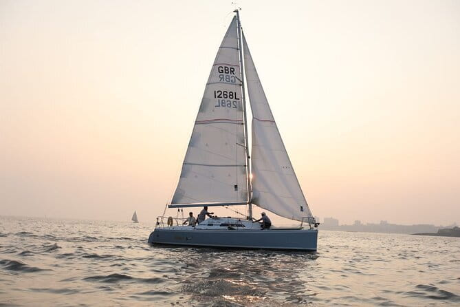 Sailing Experience in Mumbai on Mid Size Yacht - The Taj Mahal Palace Hotel and Mumbai’s skyline